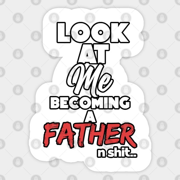 Becoming a father. Pregnancy reveal Sticker by NeedsFulfilled